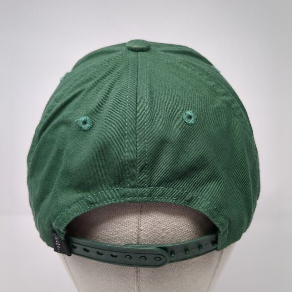 Maui Snapback Hat Green One Size Embroidered Logo Hawaiian Headwear - Picture 5 of 8